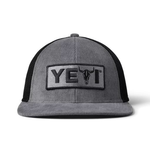 Yeti Steer Flat Brim Hat Gray