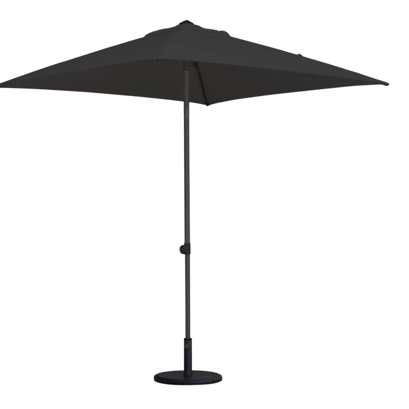 Shelta Mira 200cm Square Umbrella Charcoal