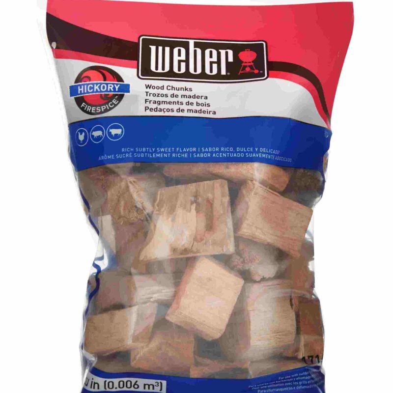 Weber - Hickory Wood Chunks 1.8KG