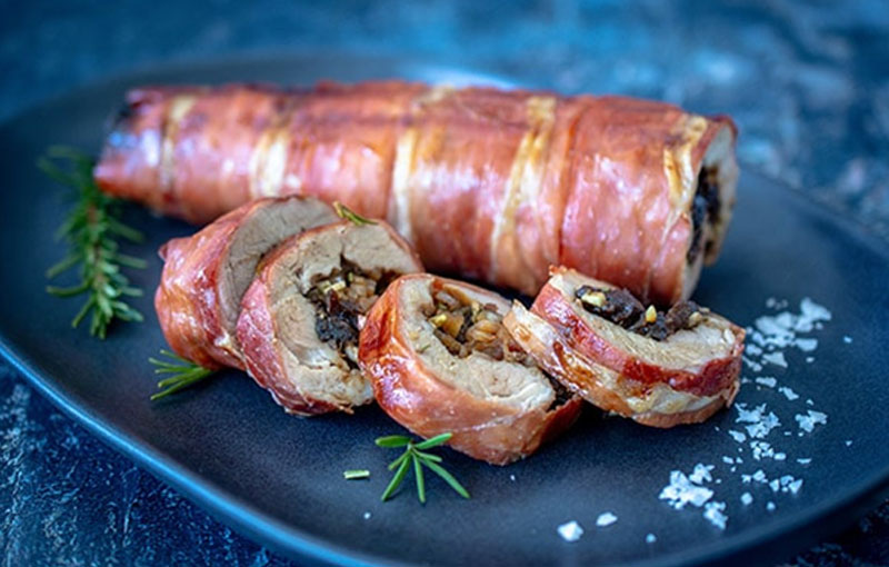 Prosciutto Wrapped Pork Tenderloin