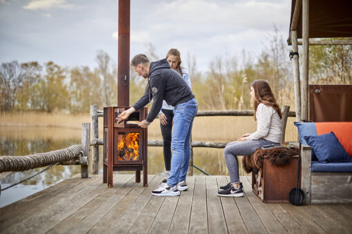 RB73 - Quercus - Outdoor Heater with Pizza Oven