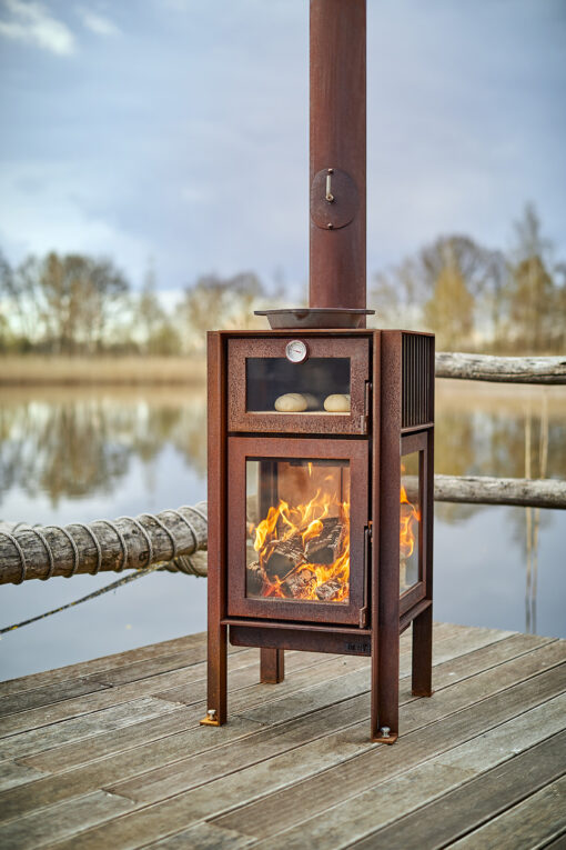 RB73 - Quercus - Outdoor Heater with Pizza Oven