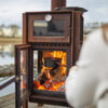 RB73 - Quercus - Outdoor Heater with Pizza Oven