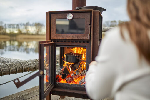 RB73 - Quercus - Outdoor Heater with Pizza Oven