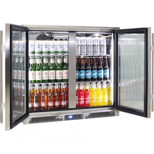 Rhino Door Alfresco Bar Fridge Heat Grill