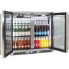 Rhino – ENVY 2 Door Alfresco Bar Fridge ENV2H-SS 1