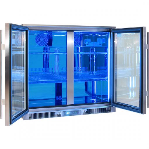 Rhino – ENVY 2 Door Alfresco Bar Fridge ENV2H-SS 6