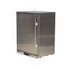 Rhino Stainless Steel 1 Door Solid Stainless Bar Fridge Left Hinged