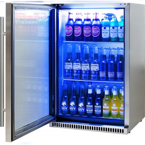 Schmick Stainless Outdoor Bar Drinks Fridge Model SK118L-SS