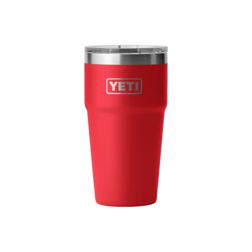 Yeti Rambler 20 oz Pint Stackable Cup Rescue Red