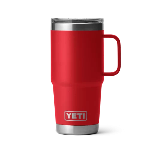 Yeti Rambler 20 oz Travel Mug Rescue Red