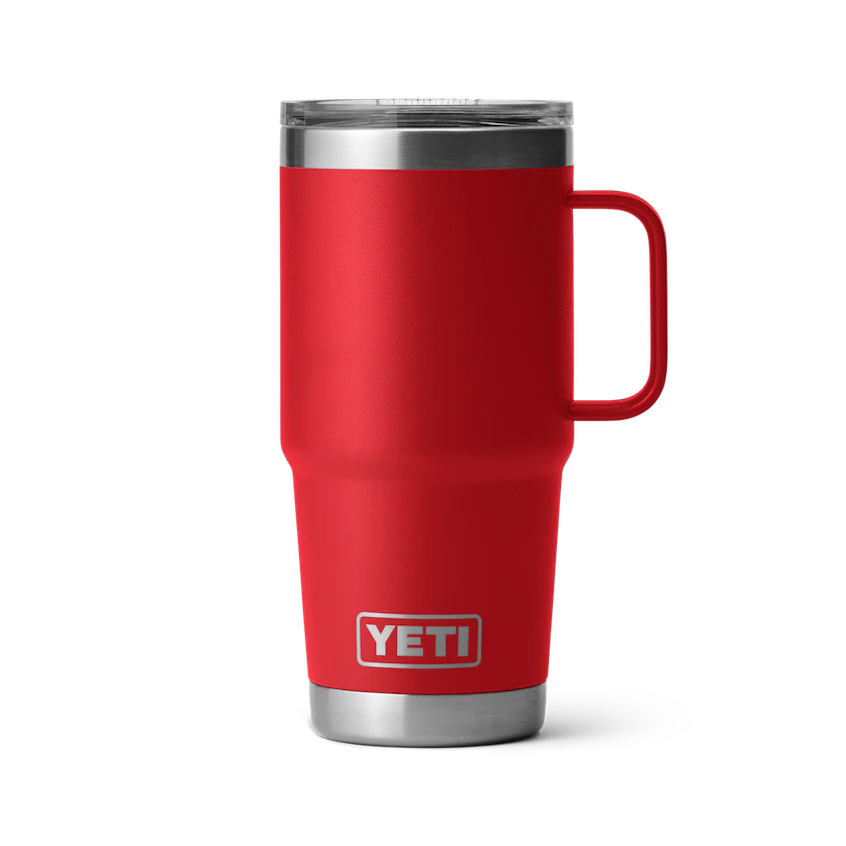 Yeti Rambler 20 oz Travel Mug Rescue Red