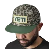 Yeti Mid Pro Flat Brim Mesh Hat Camo Green