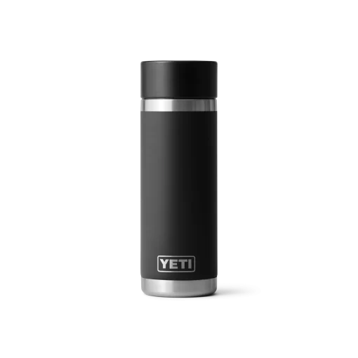 Yeti 18 oz Bottle with HotShot Cap Black
