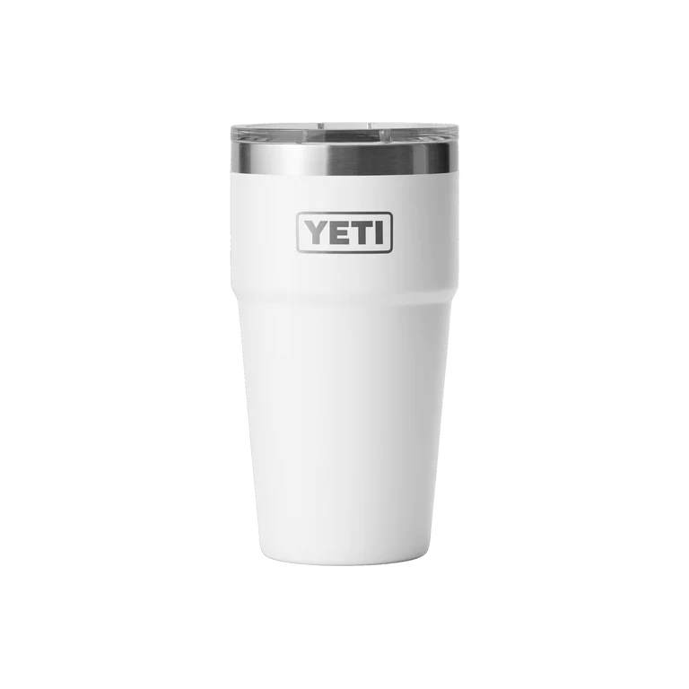 Yeti Rambler 20 oz Pint Stackable Cup White