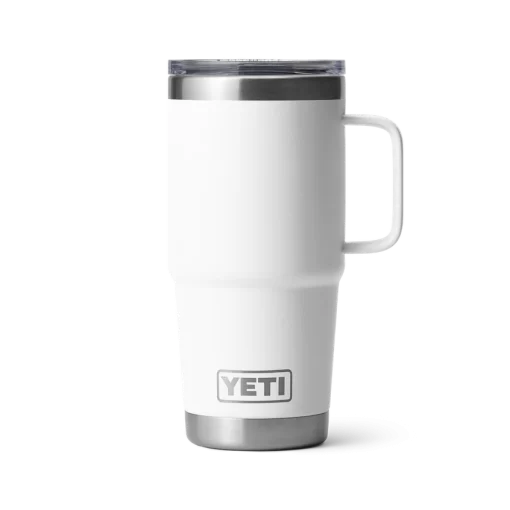 Yeti Rambler 20 oz Travel Mug White