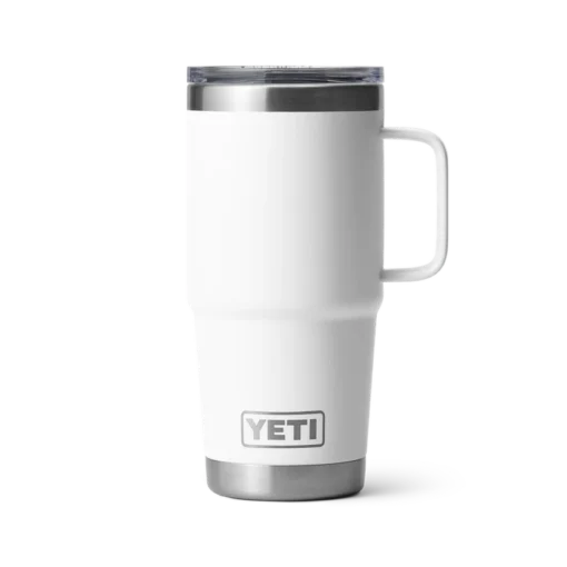 Yeti Rambler 20 oz Travel Mug White