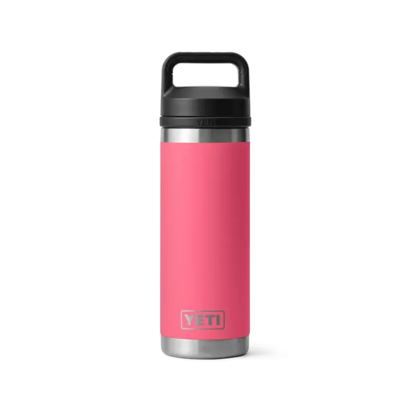 Yeti Rambler 18 oz Bottle with Chug Cap Tropical Pink