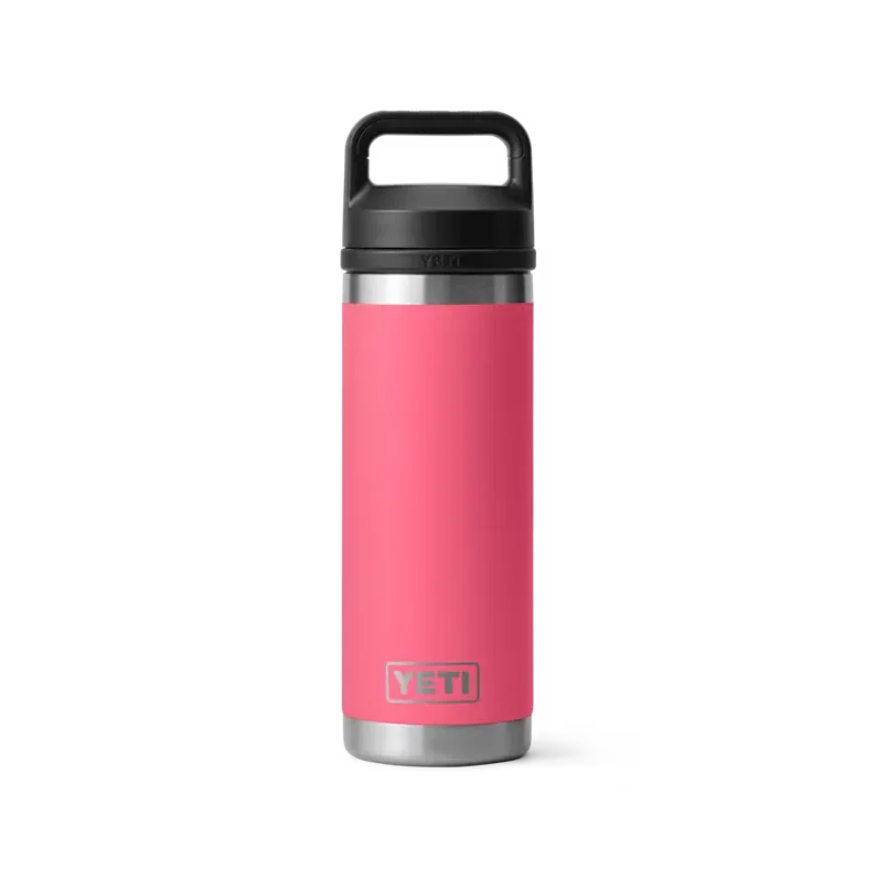 Yeti Rambler 18 oz Bottle with Chug Cap Tropical Pink