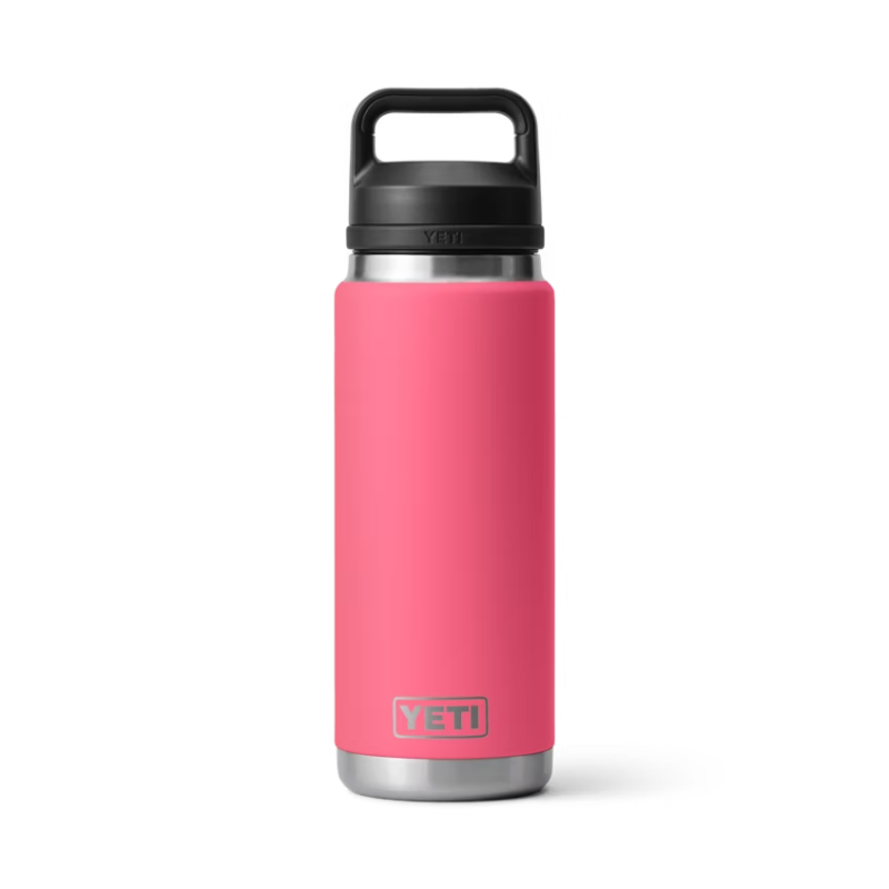 Yeti Rambler 26 oz Bottle with Chug Cap Tropical Pink