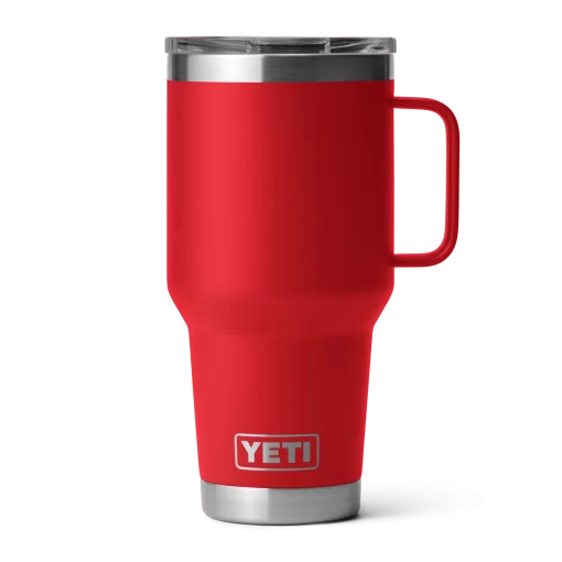 Yeti Rambler 30 oz Travel Mug Rescue Red