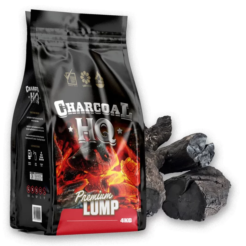Charcoal HQ Premium Lump Charcoal 4kg