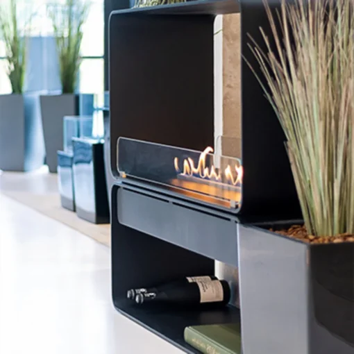 Decoflame Net Zero - Austin - Freestanding Fireplace - Image 3