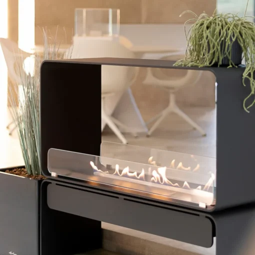 Decoflame Net Zero - Austin - Freestanding Fireplace - Image 6