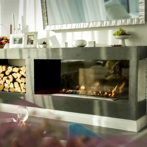 Decoflame Net Zero Fireplace Inserts - Automatic Refill - 545mm - 1500mm - Image 6