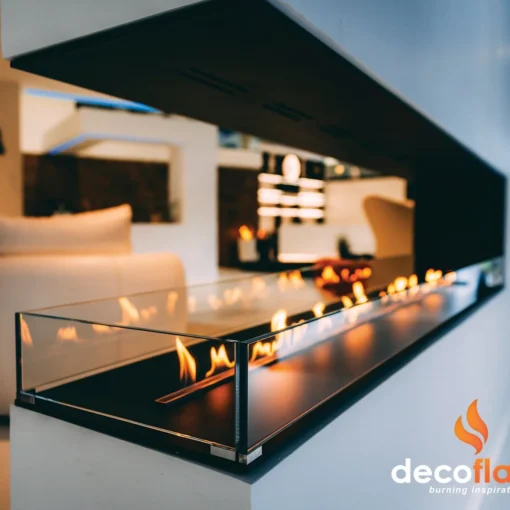 Decoflame Net Zero Emission F6 Fireplace Insert - 620mm - 3120mm - Image 12