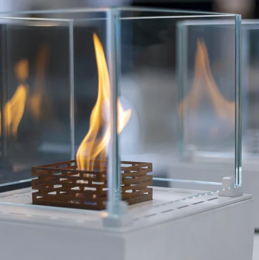Decoflame Net Zero - Nice Tower - Freestanding Fireplace - Image 5