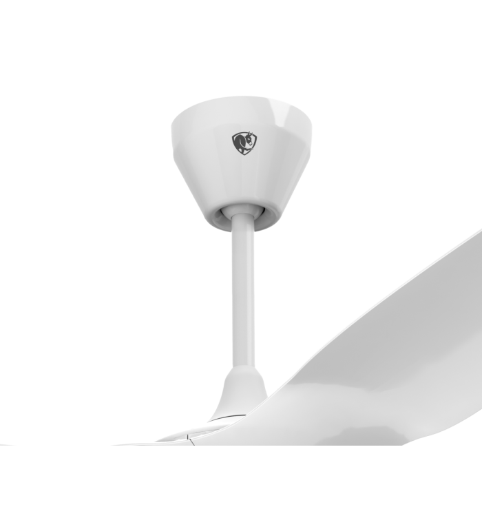 Big Ass Fans Haiku L White Downrod