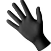 Outdoor Magic BBQ Black Nitrile Gloves 100 Pack