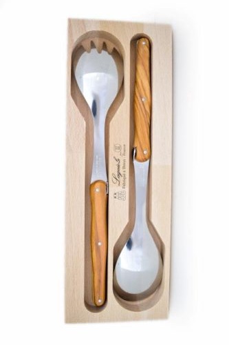 Andre Verdier - Salad Set 2 Piece - Olive Wood