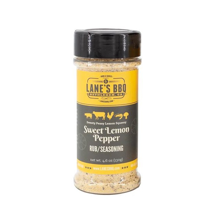 Lane's BBQ - Sweet Lemon Pepper Rub 130g
