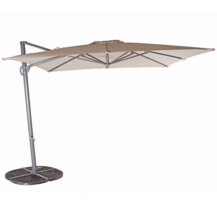 Shelta Regis Cantilever Umbrella Collection Heat & Grill