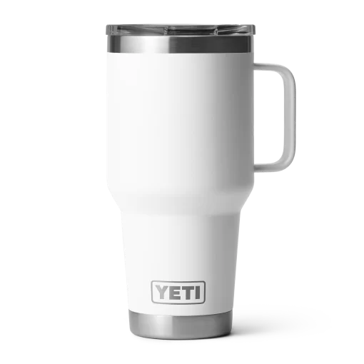 Yeti Rambler 30 oz Travel Mug White