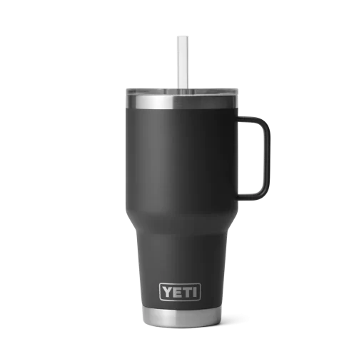 Yeti Rambler 35 oz Straw Mug Black