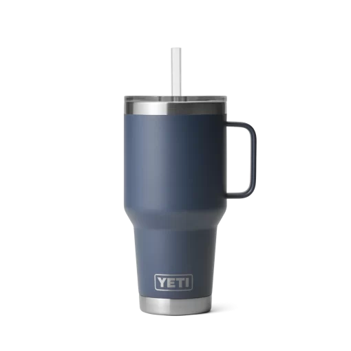 Yeti Rambler 35 oz Straw Mug Navy