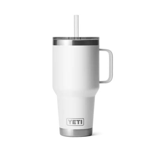 Yeti Rambler 35 oz Straw Mug White