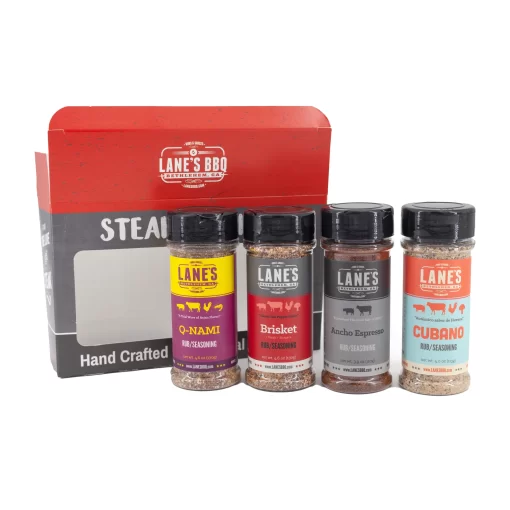 Lane's BBQ - Steak Me Home - 4 Rub Gift Set