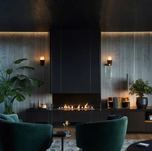 Decoflame Net Zero Emission F6 Fireplace Insert - 620mm - 3120mm - Image 3