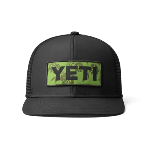 Yeti Flip Logo Trucket Hat Black