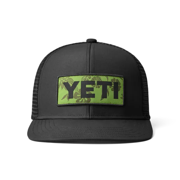 Yeti Flip Logo Trucket Hat Black