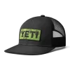 Yeti Flip Logo Trucket Hat Black