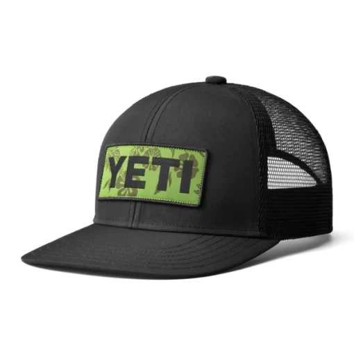 Yeti Flip Logo Trucket Hat Black